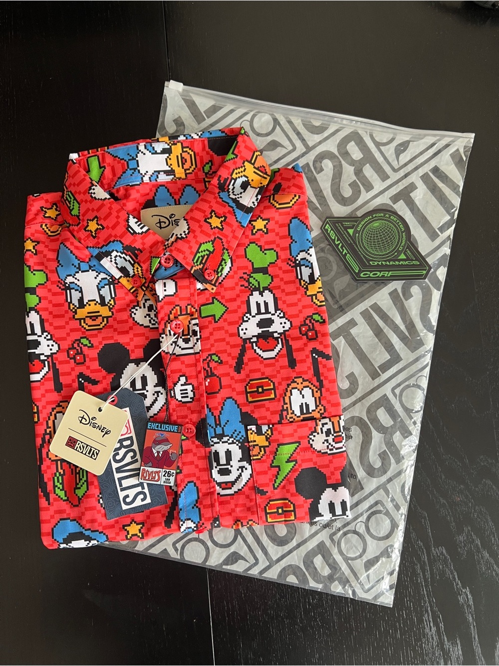 *RARE* SDCC 2026 Exclusive RSVLTS Disney Randomizer Pixel Mickey Kunu - Size XS
